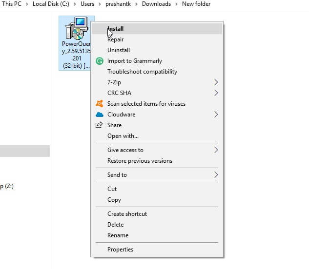 How to Install Power Query in Excel Versions 6 Install Power Query Addin in Excel 2010 and Excel 2013