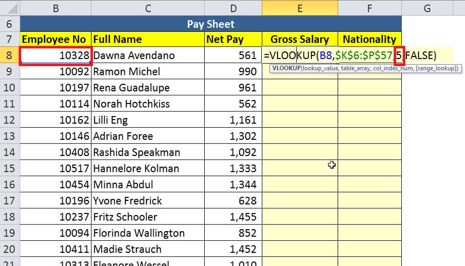 Excel VLOOKUP Function - Explained Visually 3 Excel VLOOKUP Function - Explained Visually 3